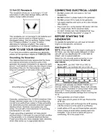 Предварительный просмотр 7 страницы Craftsman 580.329160 Owner'S Manual