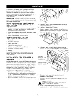 Preview for 33 page of Craftsman 580.329180 Owner'S Manual