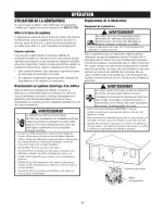 Preview for 44 page of Craftsman 580.675610 Operator'S Manual