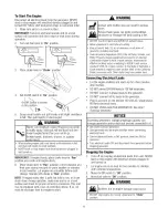 Preview for 11 page of Craftsman 580.675611 Operator'S Manual