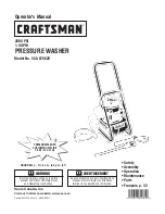 Предварительный просмотр 1 страницы Craftsman 580.676620 Operator'S Manual