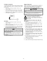 Предварительный просмотр 49 страницы Craftsman 580.676620 Operator'S Manual