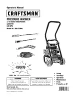 Preview for 1 page of Craftsman 580.676642 Operator'S Manual