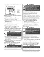 Preview for 9 page of Craftsman 580.676650 Owner'S Manual