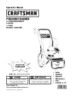 Preview for 1 page of Craftsman 580.676662 Operator'S Manual