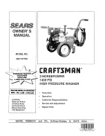 Preview for 1 page of Craftsman 580.7471 Owner'S Manual