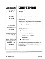 Preview for 20 page of Craftsman 580.7471 Owner'S Manual