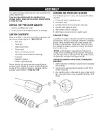 Preview for 6 page of Craftsman 580.750290 Operator'S Manual