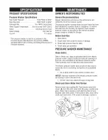 Preview for 11 page of Craftsman 580.750290 Operator'S Manual