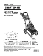 Craftsman 580.750900 Operator'S Manual preview