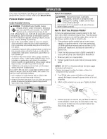 Preview for 12 page of Craftsman 580.750900 Operator'S Manual