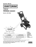 Craftsman 580.750910 Operator'S Manual preview