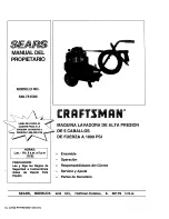 Предварительный просмотр 31 страницы Craftsman 580.7515 Owner'S Manual