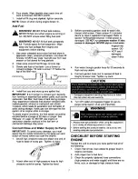 Предварительный просмотр 7 страницы Craftsman 580.752 Owner'S Manual