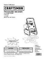 Craftsman 580.752010 Owner'S Manual preview