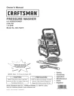 Preview for 1 page of Craftsman 580.752011 Owner'S Manual