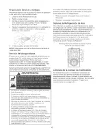 Preview for 45 page of Craftsman 580.752011 Owner'S Manual