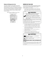 Preview for 49 page of Craftsman 580.752052 Operator'S Manual