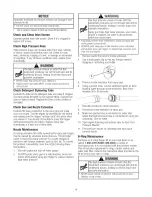 Preview for 18 page of Craftsman 580.752080 Operator'S Manual