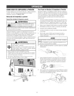 Preview for 43 page of Craftsman 580.752080 Operator'S Manual