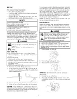 Preview for 9 page of Craftsman 580.752210 Operator'S Manual