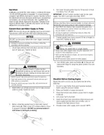 Preview for 10 page of Craftsman 580.752210 Operator'S Manual