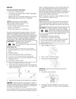 Preview for 9 page of Craftsman 580.752211 Operator'S Manual