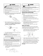 Preview for 10 page of Craftsman 580.752220 Operator'S Manual