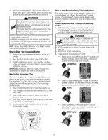 Preview for 13 page of Craftsman 580.752220 Operator'S Manual