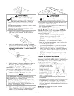 Preview for 40 page of Craftsman 580.752220 Operator'S Manual