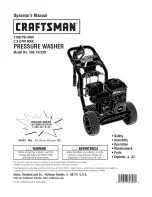 Предварительный просмотр 1 страницы Craftsman 580.752230 Operator'S Manual