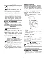 Предварительный просмотр 13 страницы Craftsman 580.752230 Operator'S Manual