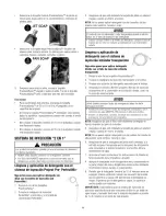 Preview for 44 page of Craftsman 580.752260 Operator'S Manual