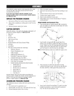 Preview for 7 page of Craftsman 580.752270 Operator'S Manual