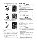 Preview for 14 page of Craftsman 580.752270 Operator'S Manual