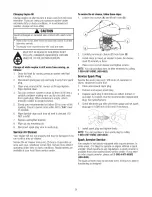 Preview for 20 page of Craftsman 580.752270 Operator'S Manual