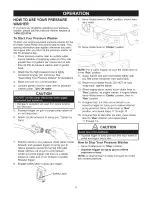 Preview for 9 page of Craftsman 580.752301 Owner'S Manual