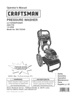 Craftsman 580.752340 Operator'S Manual предпросмотр