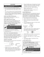 Preview for 16 page of Craftsman 580.752340 Operator'S Manual