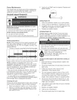 Preview for 17 page of Craftsman 580.752340 Operator'S Manual