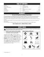 Preview for 2 page of Craftsman 580/752352 Operator'S Manual