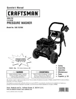 Preview for 1 page of Craftsman 580.752360 Operator'S Manual