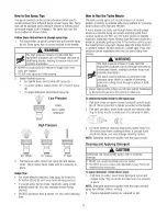 Preview for 12 page of Craftsman 580.752360 Operator'S Manual