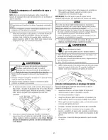 Preview for 40 page of Craftsman 580.752360 Operator'S Manual