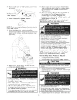 Preview for 10 page of Craftsman 580.752370 Operator'S Manual