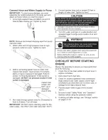 Preview for 9 page of Craftsman 580.752420 Operator'S Manual