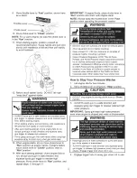 Preview for 11 page of Craftsman 580.752420 Operator'S Manual