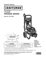 Craftsman 580.752501 Operator'S Manual preview