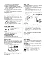 Preview for 19 page of Craftsman 580.752510 Operator'S Manual