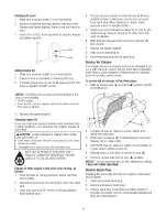 Preview for 21 page of Craftsman 580.752521 Operator'S Manual